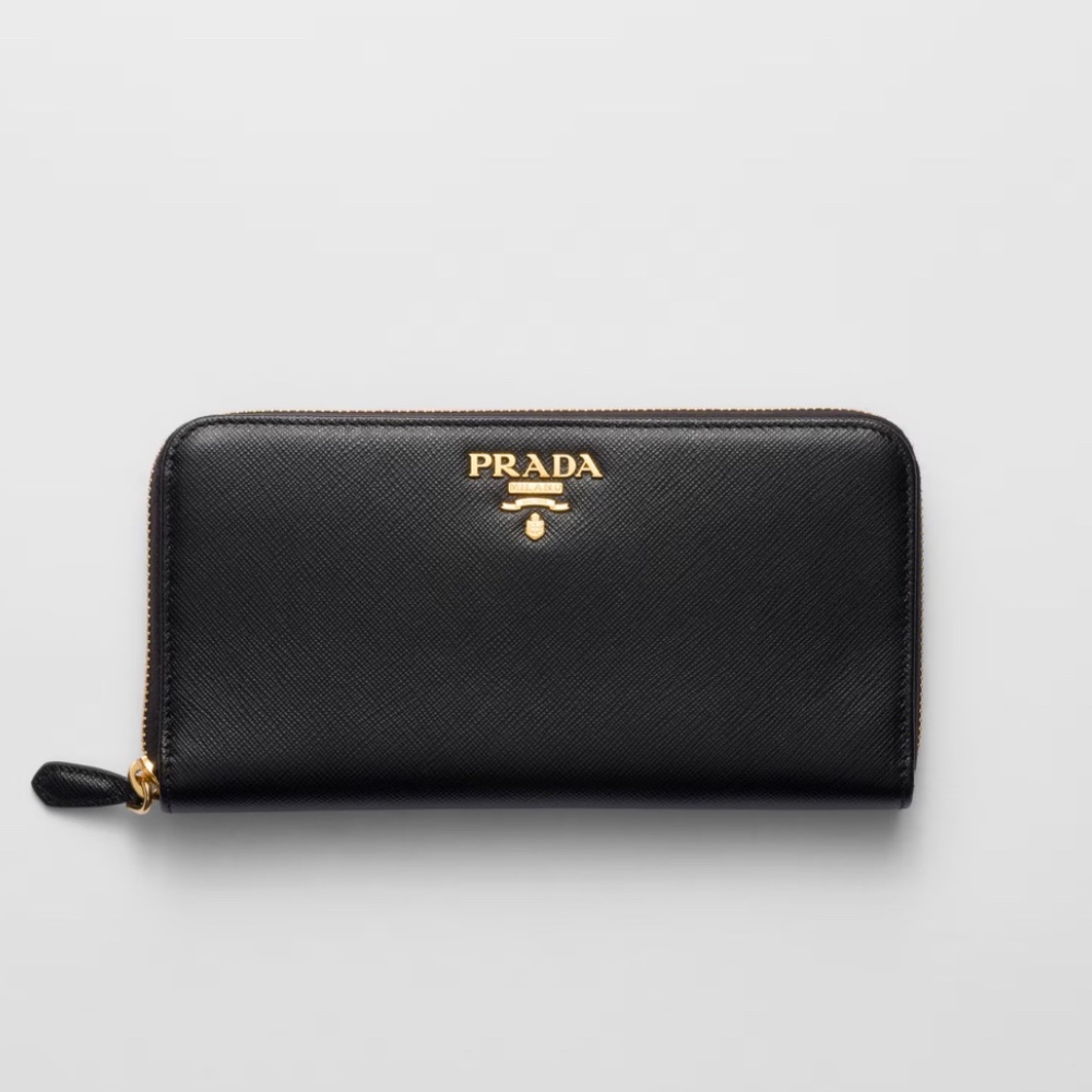 Prada Saffiano Zippy Wallet-NEW